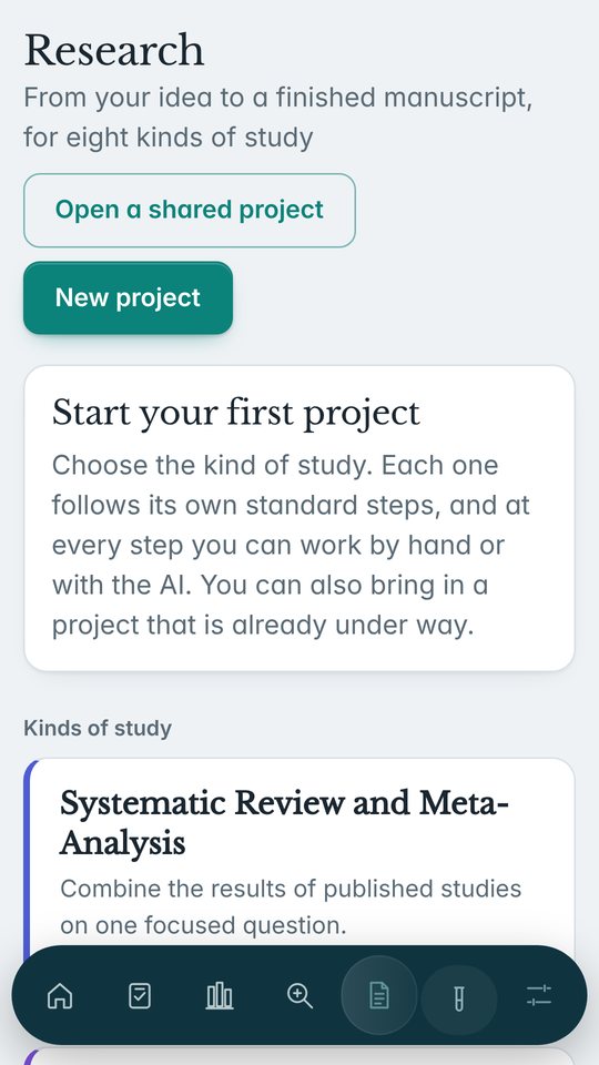 Research study types